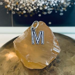 Pandora *Retired* Dangle Charm Letter M